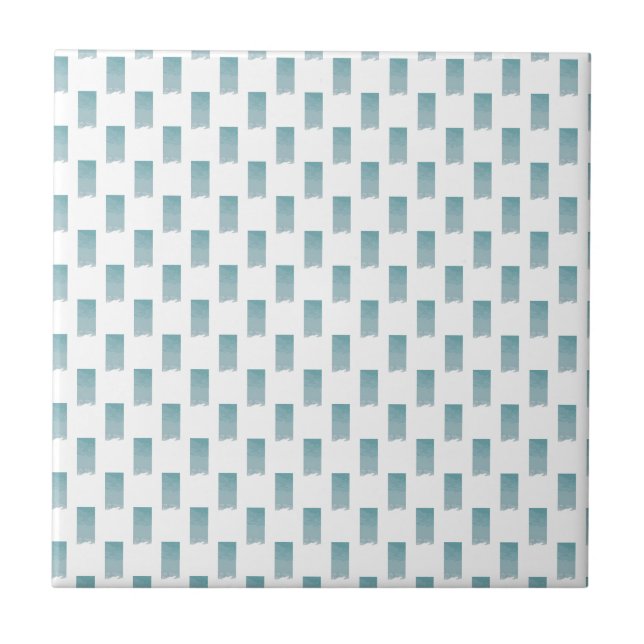 Ceramic Tile Pastel Green Colors  (Front)