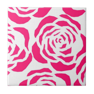 Ceramic Tile Pink Leopard