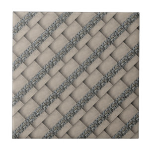 Ceramic Tile Rock Slate Squares
