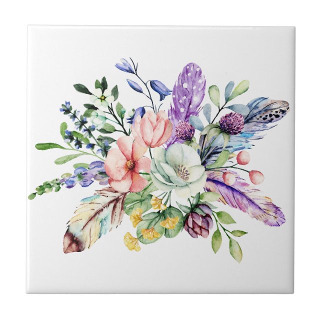 Ceramic Tile,Small (4.25" x 4.25"), Tile (Front)