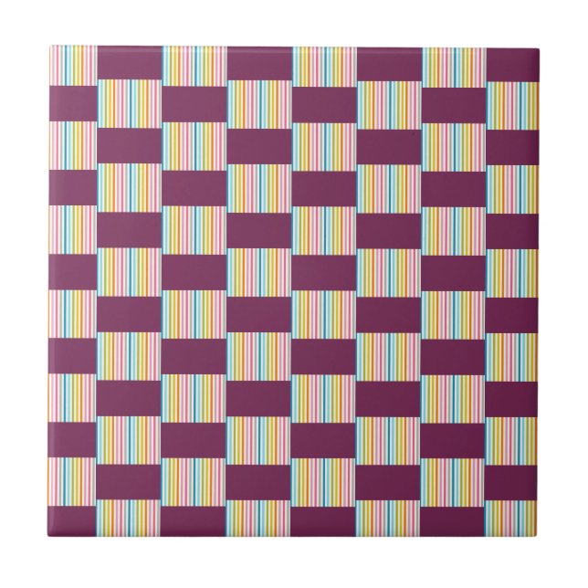 Ceramic Tile Stripe (Front)