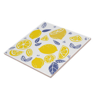 Ceramic Tile/Trivet-Lemons Ceramic Tile