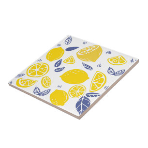Ceramic Tile/Trivet-Lemons Ceramic Tile