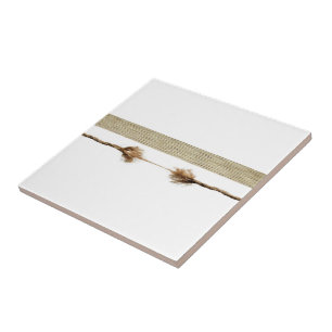 Ceramic Tile White Rope Natural