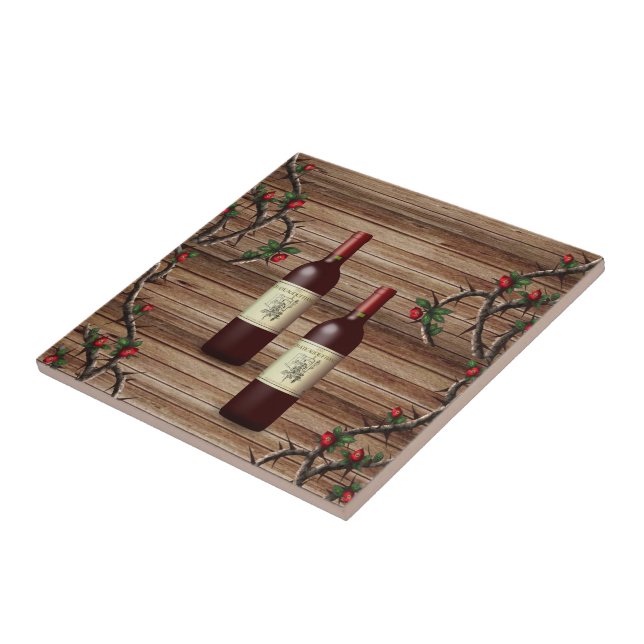 Ceramic Tile Wine (Side)
