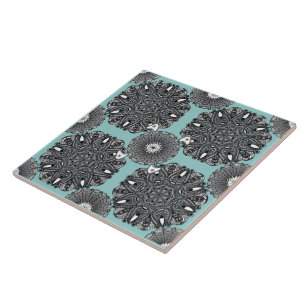Ceramic Tile x4 "The Touch Of Infinity"