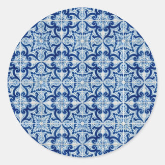 Ceramic tiles classic round sticker
