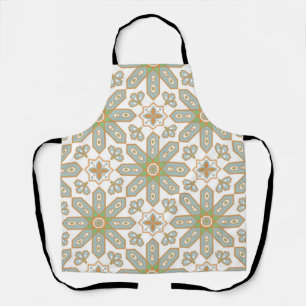 Ceramic tiles pattern apron