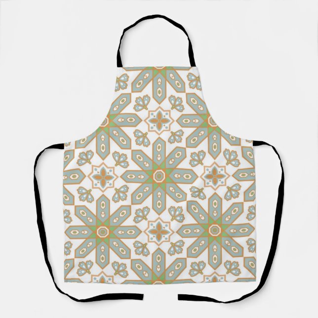Ceramic tiles pattern apron (Front)