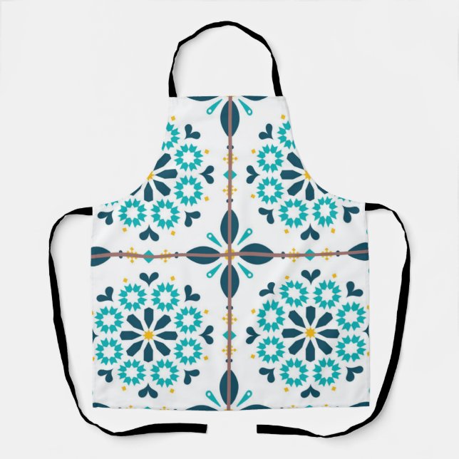 Ceramic tiles pattern apron (Front)