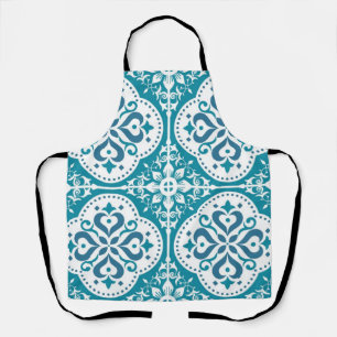 Ceramic tiles pattern apron