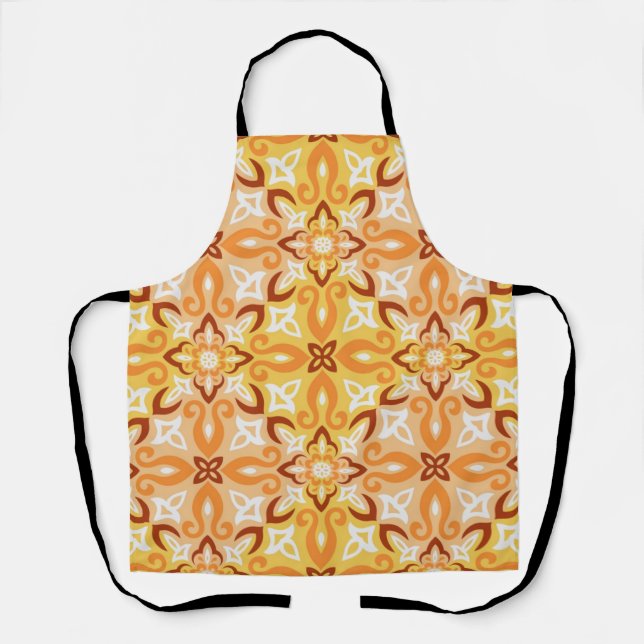 Ceramic tiles pattern apron (Front)