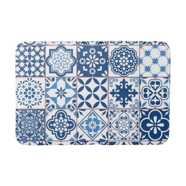 Ceramic tiles pattern bath mat (Front)