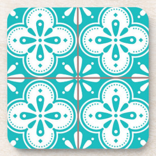Ceramic tiles pattern coaster