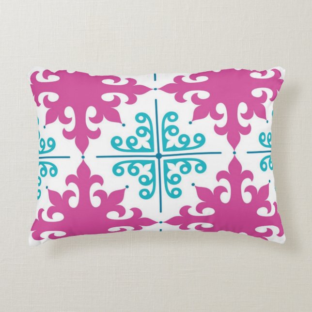 Ceramic tiles pattern decorative cushion (Front)