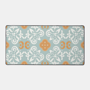 Ceramic tiles pattern desk mat