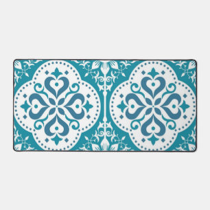 Ceramic tiles pattern desk mat