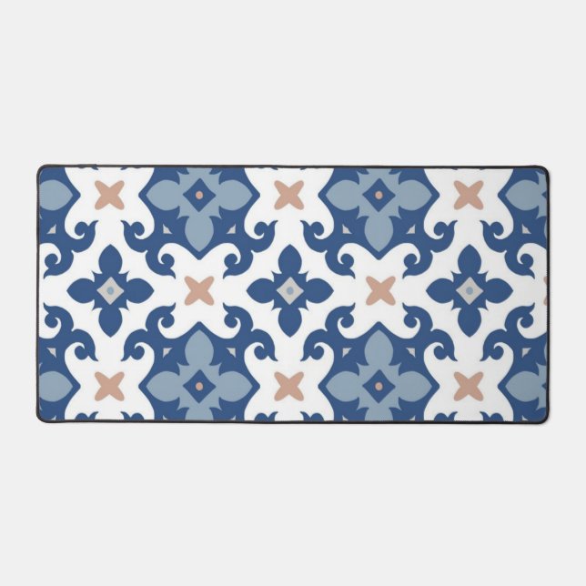 Ceramic tiles pattern desk mat (Front)