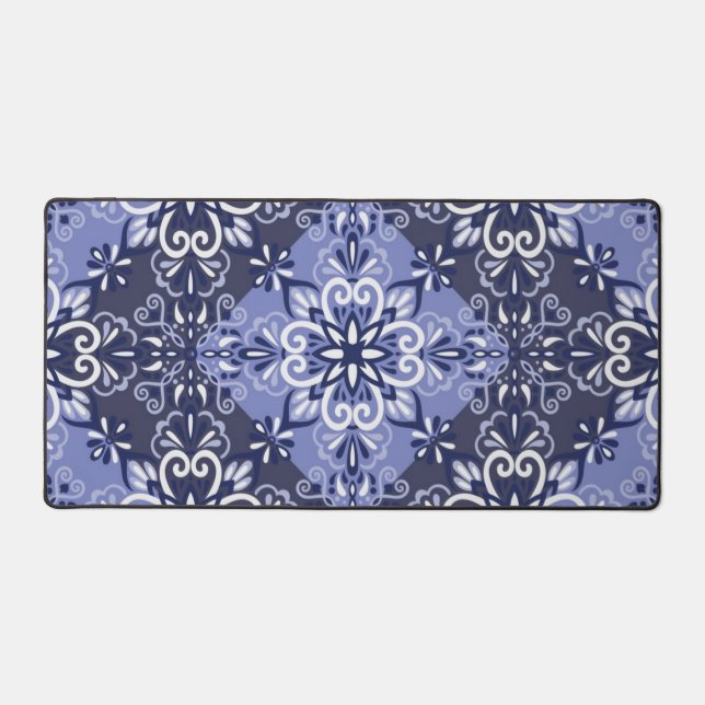 Ceramic tiles pattern desk mat (Front)