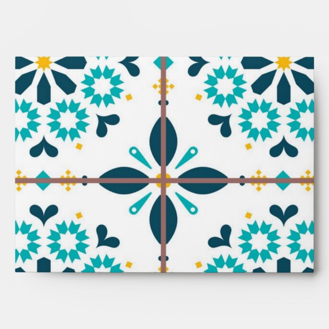 Ceramic tiles pattern envelope (Front)