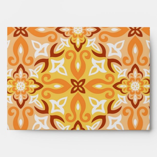 Ceramic tiles pattern envelope (Front)