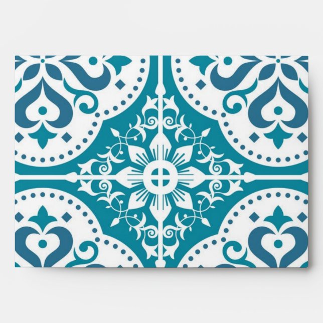 Ceramic tiles pattern envelope (Front)