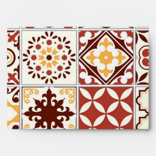 Ceramic tiles pattern envelope