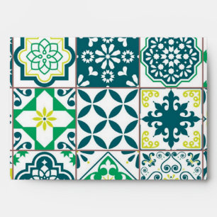 Ceramic tiles pattern envelope