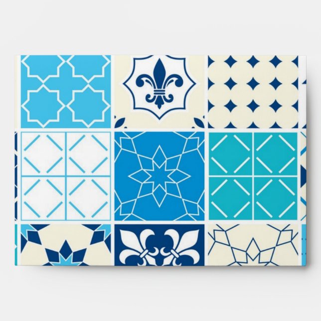 Ceramic tiles pattern envelope (Front)