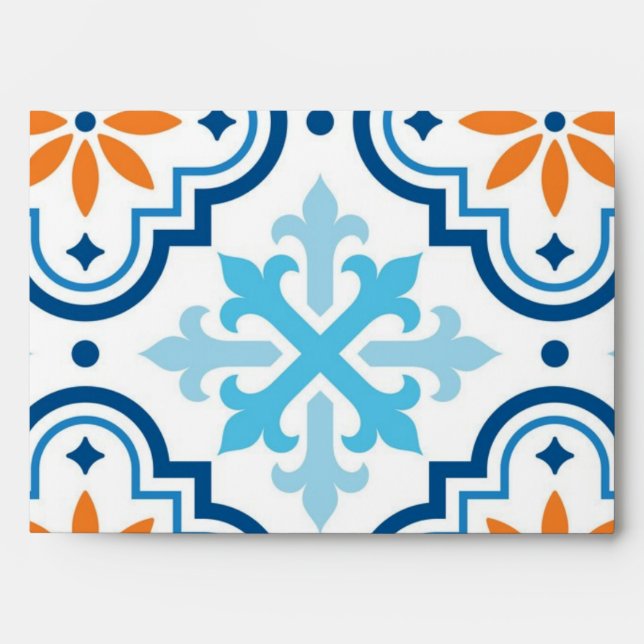 Ceramic tiles pattern envelope (Front)