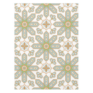 Ceramic tiles pattern tablecloth