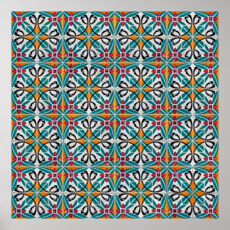 Ceramic tiles poster