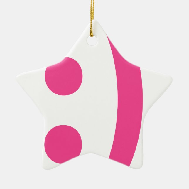 :) CERAMIC TREE DECORATION (Front)