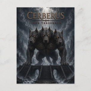 Cerberus Iron Threshold Dark Cinema Postcard