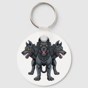 Cerberus Key Ring
