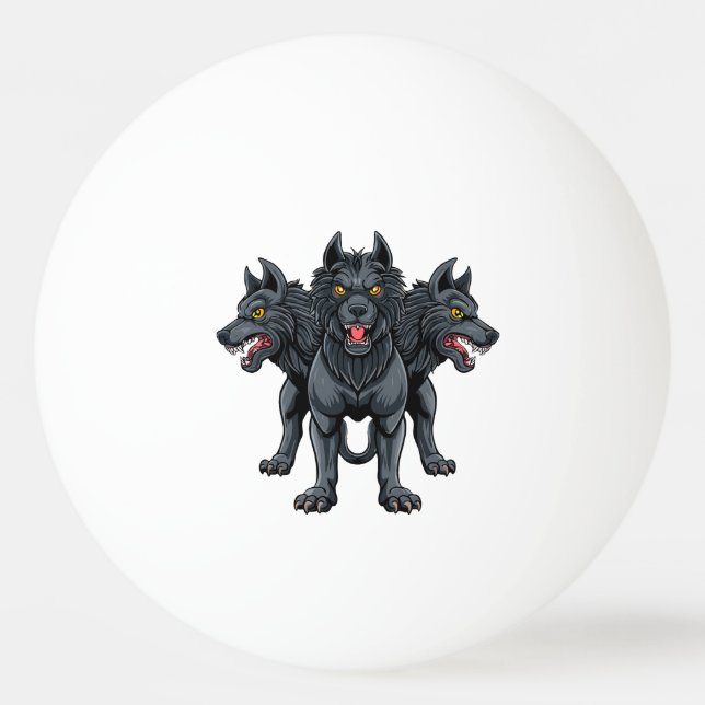 Cerberus Ping Pong Ball (Front)