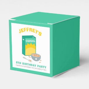 Cereal Birthday Party Favour Box