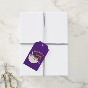 Cereal Bowl Sleepover Birthday Party Gift Tags