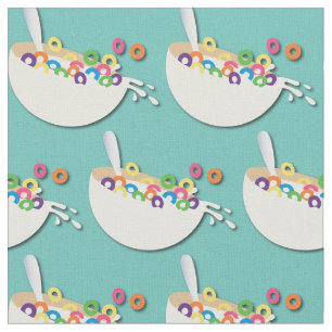 Cereal Bowls Cute Kids Fabric