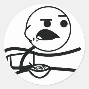 cereal-guy-cereal-guy-l classic round sticker
