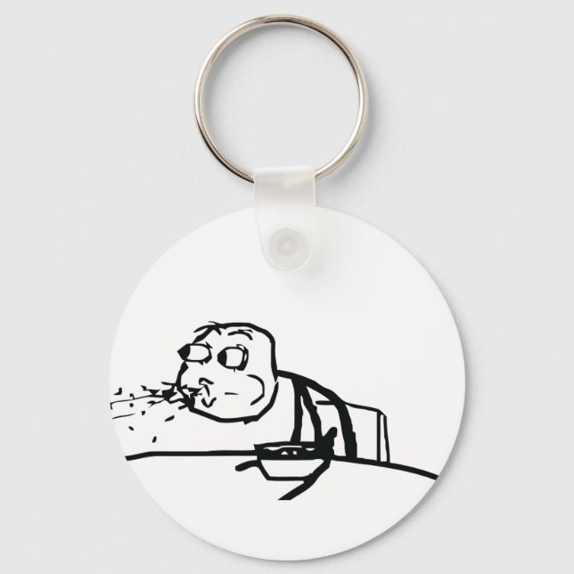 Cereal Guy II Key Ring (Front)