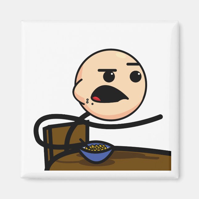Cereal Guy magnet (Front)
