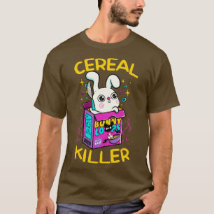 Cereal Killer Bunny by Tobe Fonseca T-Shirt