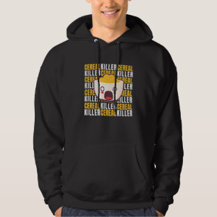 Cereal Killer I Costume Breakfast Cereal Halloween Hoodie