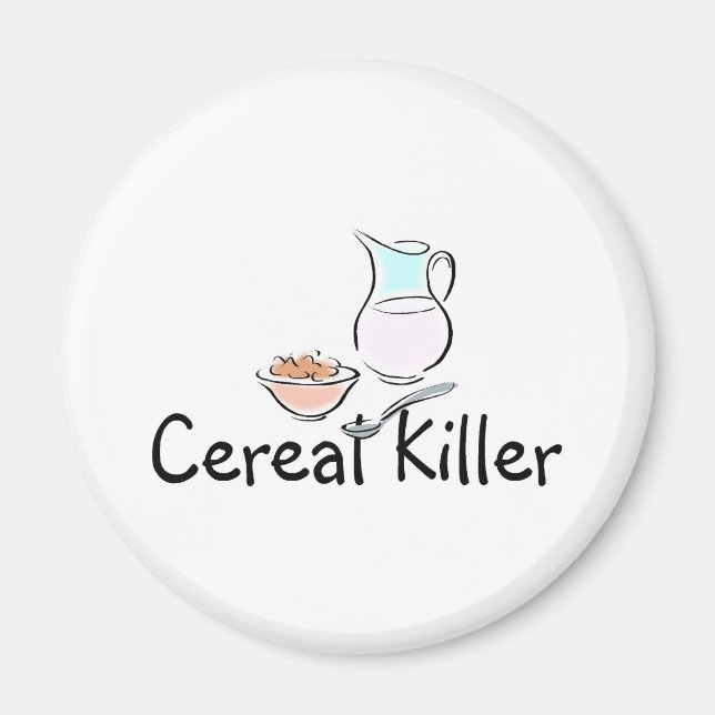Cereal Killer Magnet (Front)