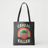 Cereal Killer Mens Food Pun True Crime