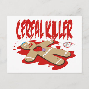Cereal Killer Postcard