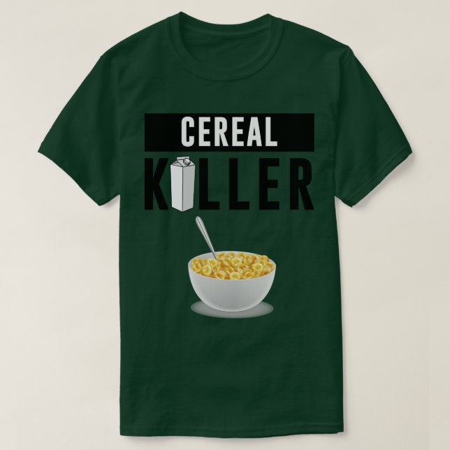 Cereal Killer T-Shirt (Design Front)