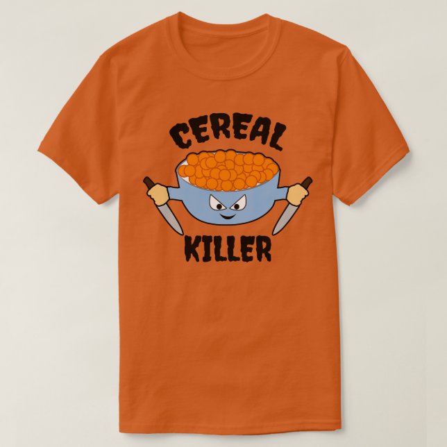 Cereal Killer T-Shirt (Design Front)