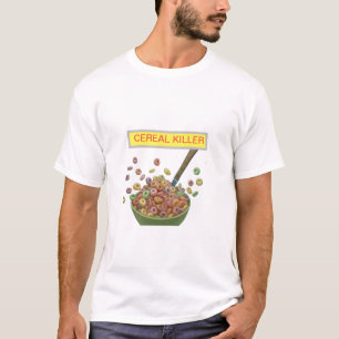 Cereal Killer theme design T-Shirt
